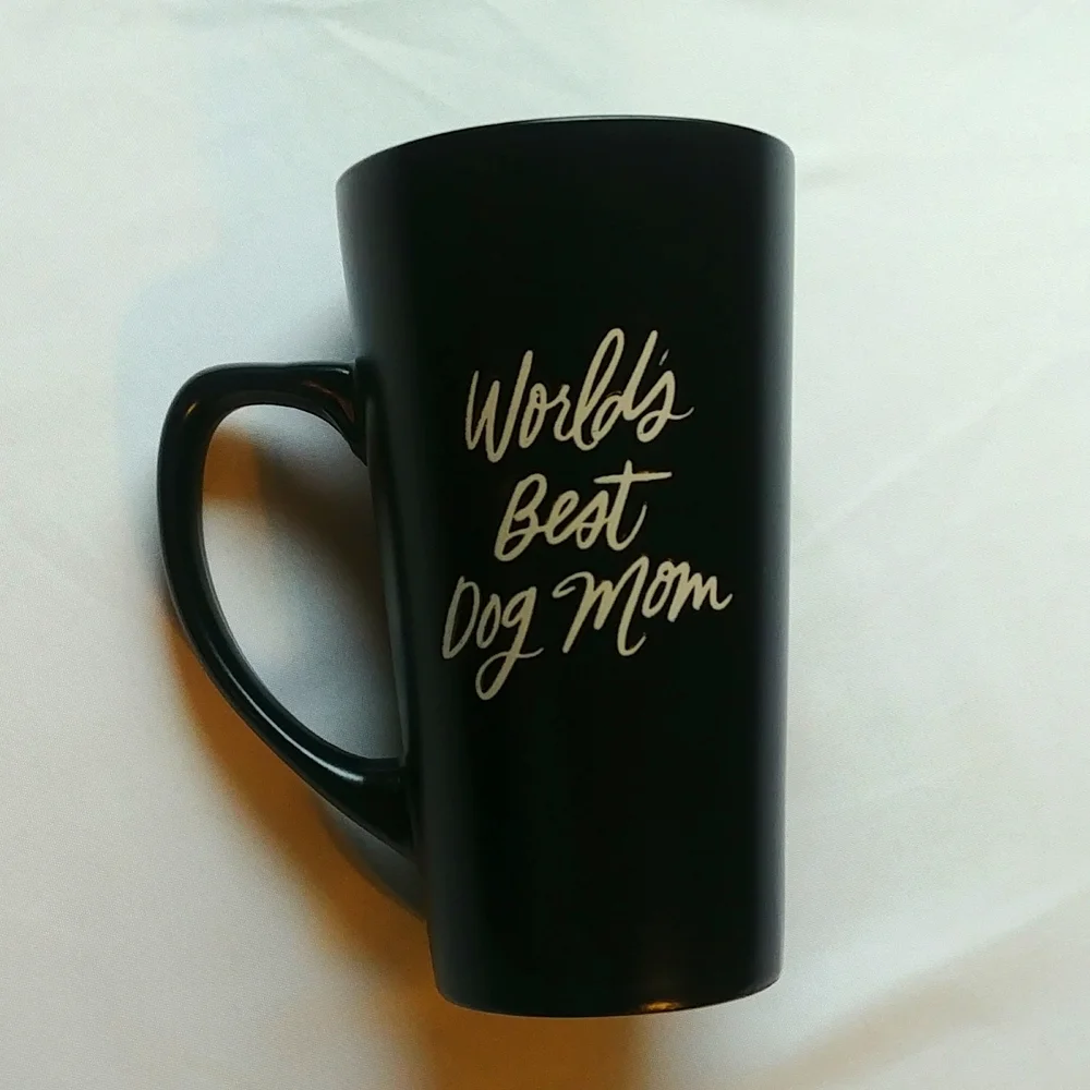 "WORLDS BEST DOG MOM" Mug - Picture 1 of 4